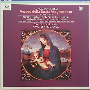 Claudio Monteverdi - Vespro Della Beata Vergine, 1610 (Marienvesper) (1987) NM- 2×LPs