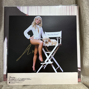 Sabrina Carpenter – Man's Best Friend (Opaque Light Blue Vinyl) з Автографом