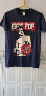 Футболка "Iggy Pop" (100% cotton, S, Bangladesh)