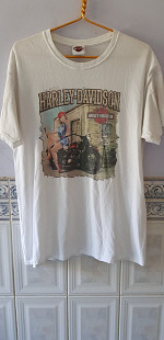 Футболка "Harley-Davidson" (100% cotton, L, Honduras) б/у
