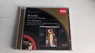 CD фірмовий Brahms* - Otto Klemperer, Elisabeth Schwarzkopf, Dietrich Fischer-Dieskau, Philharmonia