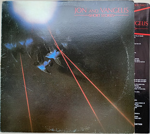 JON AND VANGELIS Short Stories LP VG++
