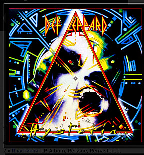 DEF LEPPARD — "HYSTERIA" 2LP