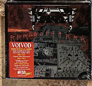 Voivod – Rrröööaaarrr - 2CD + DVD