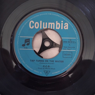 C.C.S. – Tap Turns On The Water \ Save The World 1971 (Germany) VG\VG+\EX