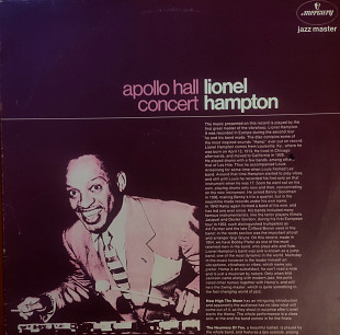 Leonel Hampton. Apollo Hall Concert.