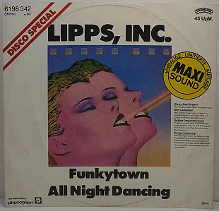 Lipps, Inc. – Funkytown / All Night Dancing MS 12" 45 RPM (Прайс 50646)