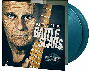 Walter Trout - Battle Scars (NumberedAnniversaryLimited Edition) (Aquamarine Coloured) (2 LP) Vinyl