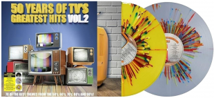 Various Artists - 50 Years of TV Greatest Hits Volume 2 (Splatter) (2 LP)
