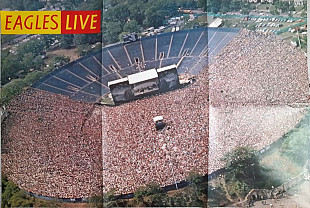 EAGLES LIVE 2 LP ( ASYLUM AS 62 032 A2/B2/C3/D3 ) with Giga Poster !!! G/F 1980 GER