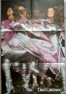 DEE D. JACKSON COSMIC CURVES ( JUPITER 26451 XO A1/B1 ) with Giga Poster 1978 GERMANY