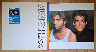 WHAM ! ( GEORGE MICHAEL ) THE FINAL 2 LP ( CBS 88681 A1/B1/C1/D1 ) STICKER, POSTER 1986 HOLL
