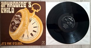 APHRODITE'S CHILD IT'S A FIVE O'CLOCK ( BLACK MERCURY 138351 MCY A1/1-2Y/1 - 320 ) 1969 FRANCE