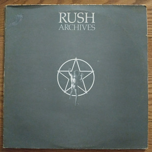 Rush Archives UK first press 2 lp vinyl caress of steel