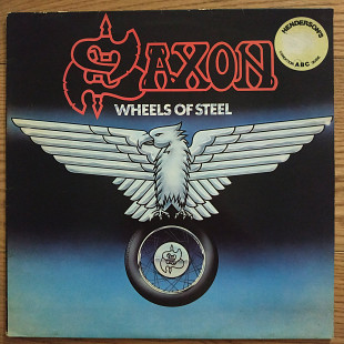 Saxon Wheels of Steel UK first press lp vinyl