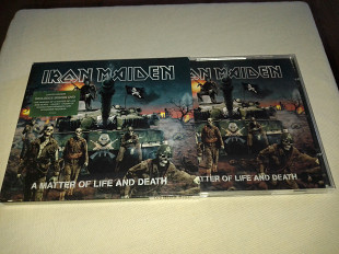 Iron Maiden " A Matter Of Life And Death" фирменный CD+DVD Limited Edition .