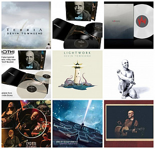 Devin Townsend - The Moth (US Version) (Indie Exclusive) (Gatefold) (Trans Milky Clear Coloured) (2