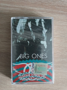 Запакована ліцензійна аудіокасета Aerosmith "Big ones"