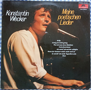 Konstantin Wecker – Meine Poetischen Lieder