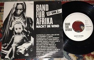 Band Für Afrika – Nackt Im Wind \ Nackt Im Wind (Instrumentalversion) 1985 (Germany) VG\VG+\EX