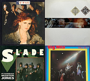 E14 -TPau, Slade, Rolling Stones, Joe Jackson -винил 4 шт