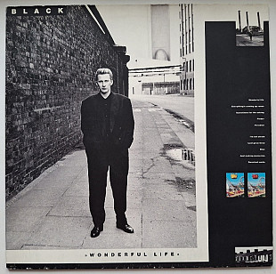Black. Colin Vearncomble - Wonderful Life - 1987. (LP). 12. Vinyl. Пластинка. Europe.