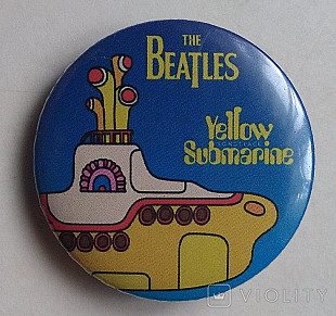 Значок The Beatles Yellow Submarine