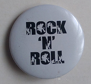 Значок Rock 'N' Roll