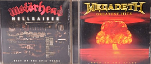 2 CD - Motorhead - Megadeth-