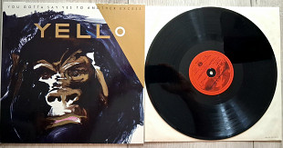 YELLO YOU GOTTA SAY YES TO ANOTHER EXCESS ( VERTIGO 812 166-1 - 1Y/2Y ) SCHRINK 1983 GER