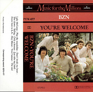 BZN «You're Welcome» Dolby System ℗1982