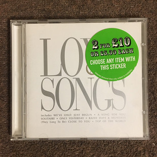 Carpenters – Love Songs (A&M/UK) (CD)