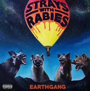 Earthgang - Strays With Rabies (Ghostly Clear + Cobalt & Neon Coral Coloured) (2 LP) Vinyl Harbor -