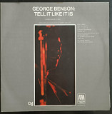 George Benson — Tell It Like It Is (1984 LP, PGP RTB, Yugoslavia) Gatefold