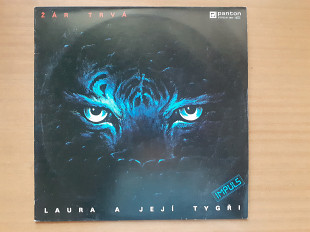 Виниловая пластинка LP Laura A Její Tygři – Žár Trvá (НОВАЯ)