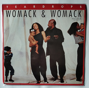 WOMACK & WOMACK * Teardrops * 88 Germany, Island  records 611 542