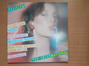 Виниловая пластинка LP Felicita - Pop International (НОВАЯ)