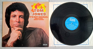 TOM JONES IT'S NOT UNUSUAL ) DECCA SPA 454 - P1W ) 1976 ENGL