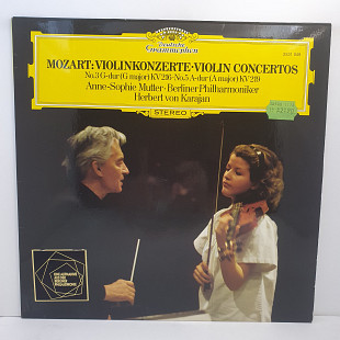 Mozart... – Violinkonzerte = Violin Concertos (No.3 G-dur...) LP 12" (Прайс 50593)