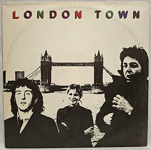 Wings, Paul McCartney EX Beatles - London Town - 1978. (LP). 12. Пластинка. Santa Records. Rare.