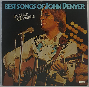John Denver – Best Songs Of John Denver - The Voice Of America LP 12" (Прайс 50776)