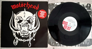 MOTöRHEAD MOTORHEAD ( BIG BEAT WIK 2 A2/B2 ) STICKER 1981 REISSUE 1977 UK