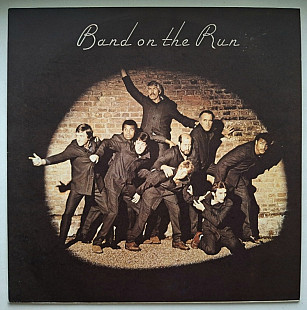 Wings, Paul McCartney EX Beatles - Band On The Run - 1973. (LP). 12. Пластинка. Santa Records. Rare