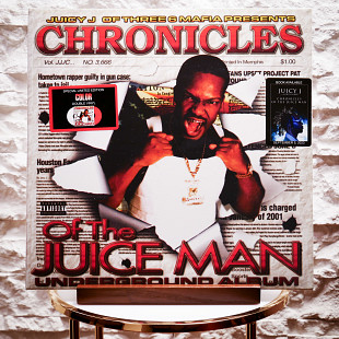 Juicy J – Chronicles Of The Juice Man (2LP, Limited Edition, Gatefold, Red & White Vinyl)