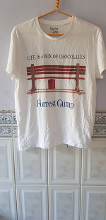 Футболка " Forrest Gump" (100% cotton, L, Bangladesh) б/у