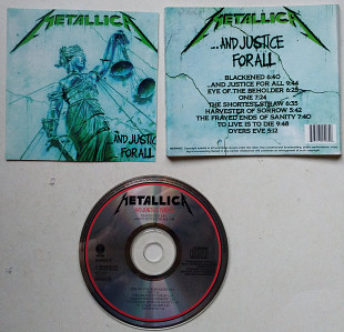 Metallica – ...And Justice For All CD ліцензія