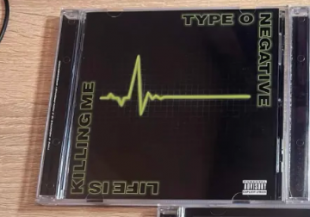 Type O negative life is killing me, заводская пиратка.