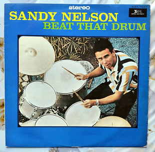 Sandy Nelson - Beat That Drum, Imperial - SJET-7647, Japan, 1965, a-ex / b-ex;