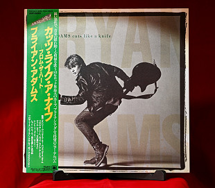 Bryan Adams – Cuts Like A Knife - 1983 - Japan. OBI