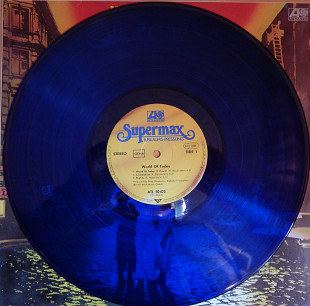 Supermax – World Of Today (Atlantic – ATL 50 423, Blue Clear Vinyl, Germany) EX+/EX+